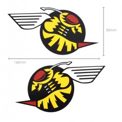 BRA010 : Pyramid Hornet Vintage Stickers Honda Hornet CB750