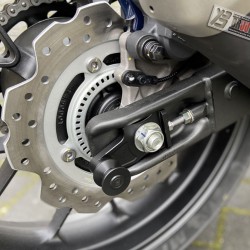 X-MSA-CB750Hornet : Chain Tensioner with Bruudt Swingarm Spools Honda Hornet CB750