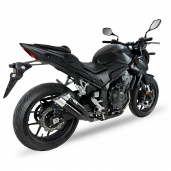 XH6336XB : Echappamento Ixil Dual Hyperflow Nero XL CB500 Honda Hornet CB750