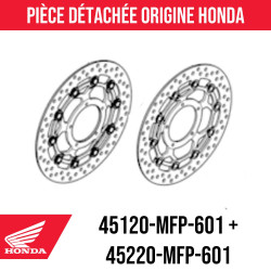 Front Brake Disc Set for...