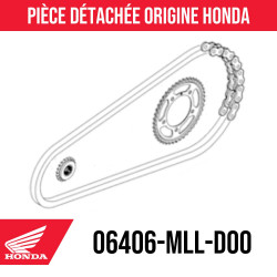 06406-MLL-D00 : Kettensatz Honda CB1000 Honda Hornet CB750