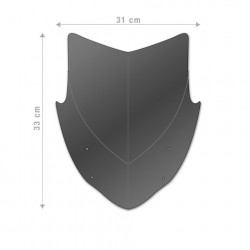 HN7300-23 : Aerosport-Windschild Barracuda Honda Hornet CB750