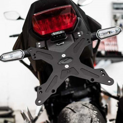 ESTR-0129 + KIT-ELT : Evotech License Plate Holder Honda Hornet CB750