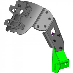 SPLRH033 : Support de plaque déporté Access Design CB1000 Honda Hornet CB750