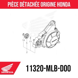 11320-MLB-D00 : Cubierta de cárter Honda Honda Hornet CB750