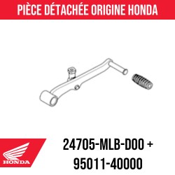 24705-MLB-D00 + 95011-40000 : Honda Gear Shift Selector and Rubber Honda Hornet CB750