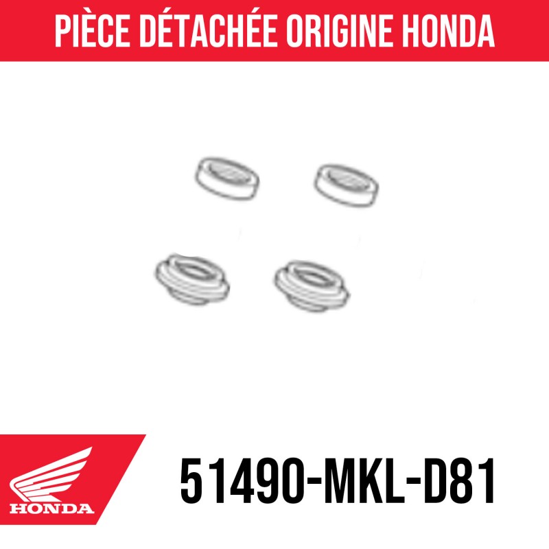 51490-MKL-D81 : Gabeldichtringe Honda Honda Hornet CB750